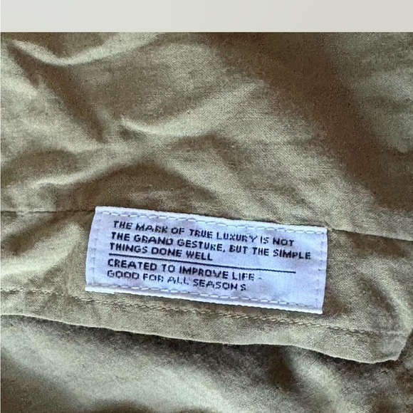 Norse Projects Hans Double Layer Cotton button down shirt in Green - Picture 4 of 9